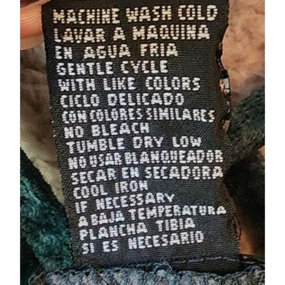 Vtg Brett Alixander Long Sleeve Strappy Back Maxi Dress Green Crushed Velvet 18 - Picture 10 of 13